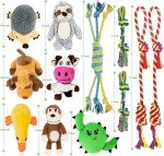 12-Pack Squeaky Toys for Small Dogs