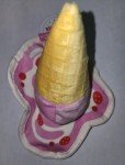 Bark Box Ice Cream Cone Plush Dog Toy