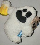 Halloween Ghost Squeaker Crinkle Dog Toy