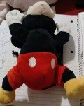 Mickey Mouse Plush Dog Toy with Crinkle Ears