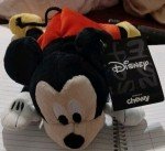 Mickey Mouse Plush Dog Toy with Crinkle Ears