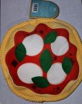 Bark Box Pizza Plush Dog Toy - M/L Squeaker