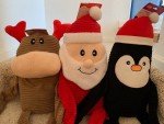 ZippyPaws Jumbo Santa Crinkle Dog Toy