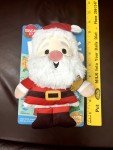 Squeaky Crinkle Santa Dog Toy - Barkbox