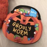 Halloween Ghouly Worm Squeaky Tug Dog Toy