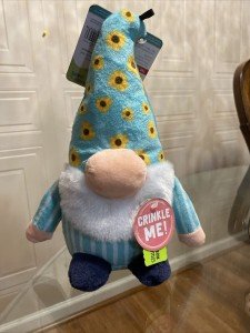 Sunny The Grome Crinkle Squeaky Toy for Dogs