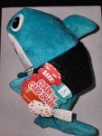 Bark Box Baby Card Shark Plush Dog Toy