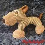 Durable Plush Squeaky Toy for Aggressive Chewers