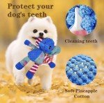 Interactive Plush Elephant Dog Toy with Squeaker