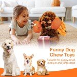 Durable Squeaky Giraffe Chew Dog Toy