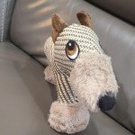 Durable Plush Squeaky Toy for Aggressive Chewers