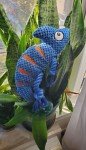 Blue Plush Rope Dog Toy - Durable & Fun