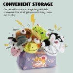 Nocciola 6 PCS Durable Squeaky Toys for Dogs