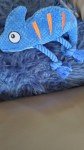 Blue Plush Rope Dog Toy - Durable & Fun