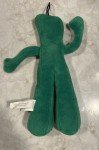 Durable 9" Gumby Plush Dog Squeaky Toy
