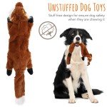 Durable Plush Squeaky Dog Toys - 5 Pack