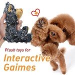5-Pack Durable Plush Dog Squeaky Toys