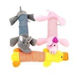 Durable Plush Squeaky Dog Chew Toys - 3 Pack