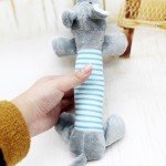 3-Pack Durable Plush Dog Squeaky Chew Toys