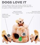 Durable Chew Squeaker Plush Dog Toy