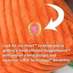 HuggleHounds Plush Squeaky Toy for Large Dogs