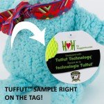 HuggleHounds Plush Squeaky Toy for Large Dogs