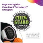 TrustyPup Tough Chocolate Donut Plush Dog Toy