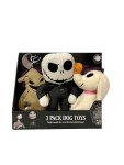 Nightmare Before Christmas Plush Dog Toys Set