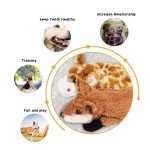 Nocciola 5 Pack Crinkle Squeaky Dog Toys