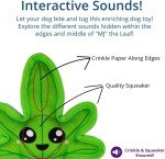 Durable Plush Squeaky Toy for Small Dogs