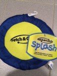 Interactive Splash Frisbee for Dogs - Blue & Yellow
