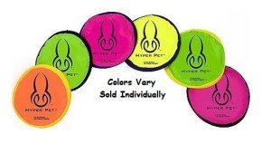 Soft Rubber Floating Dog Frisbee - 9" Disc