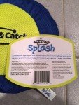 Interactive Splash Frisbee for Dogs - Blue & Yellow