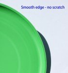 2 Pack Rubber Dog Frisbee Flying Disks