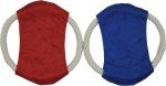 Supawdupaw 2-Pack Dog Rope Flyer Frisbees