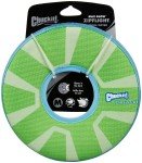 Chuckit ZIPFLIGHT Glow-in-the-Dark Dog Frisbee