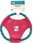 Zippy Paws Pink Flyer Frisbee Dog Fetch Toy