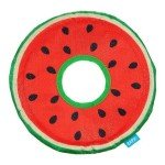 Slobbermelon Crinkly Squeaky Frisbee Dog Toy