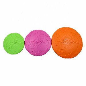 Flexible Soft Rubber Frisbee for Small Puppies