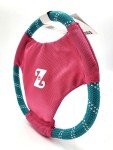 Zippy Paws Pink Flyer Frisbee Dog Fetch Toy