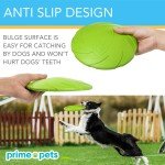 Soft Bite Dog Toy Flyer - 8 Pack Frisbees