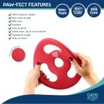 Tugg Rubber Frisbee Dog Fetch Toy for All Sizes