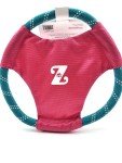 Zippy Paws Pink Flyer Frisbee Dog Fetch Toy