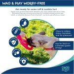Tugg Rubber Frisbee Dog Fetch Toy for All Sizes