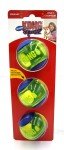 KONG Squeezz Medium Blue Fetch Balls - 3 Pack