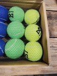 Colorful Tennis Balls for Dogs - Pack of 12