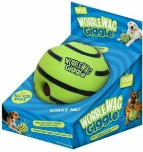 Wobble Wag Giggle Interactive Dog Toy Ball