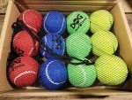 Colorful Tennis Balls for Dogs - Pack of 12