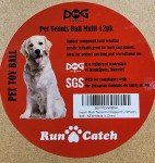 Colorful Tennis Balls for Dogs - Pack of 12