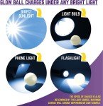 Glow-in-the-Dark Fetch Balls for Dogs - 2 Pack